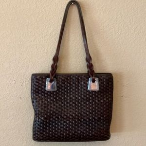 Brighton Woven Leather Bag